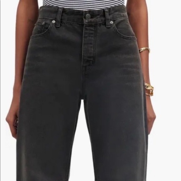 Madewell Denim - Madewell Black. Barrel Denim Jean Sz 29